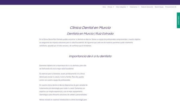 CLÍNICA DENTAL RUIZ ESTRADA - :clinicaruizestrada.com