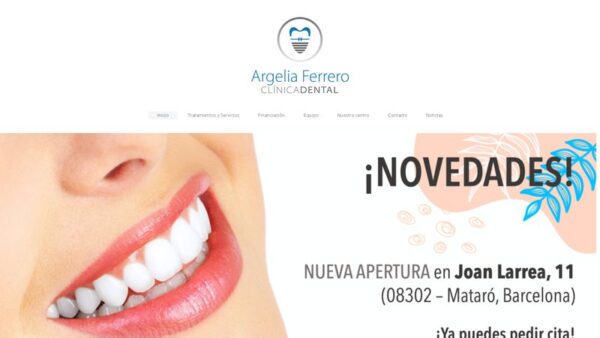 CLINICAS ARGELIA FERRERO S.L. - :clinicasargeliaferrero.com