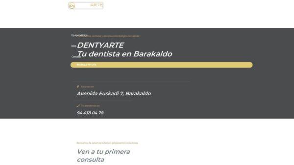 CLÍ­NICA DENTAL DENTYARTE | TU DENTISTA EN BARAKALDO - :dentyarte.com