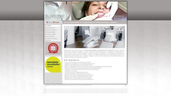ORTODONCIA ELCHE ALICANTE - DR. JES&UACUTES OLIVER - ORTODONCISTA - LA CLÍNICA - :drjesusoliver.com