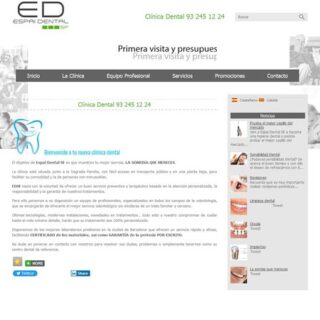 CLINICA DENTAL - :espaidental-sf.com