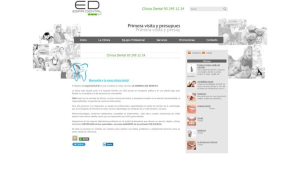 CLINICA DENTAL - :espaidental-sf.com