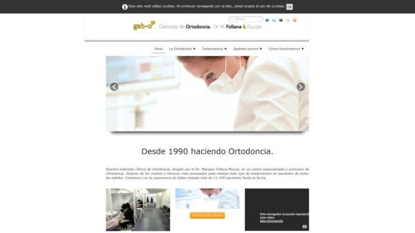 CLINICA DENTAL GABINETE DE ORTODONCIA ELCHE ALICANTE - :gabineteortodoncia.com
