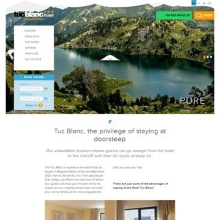 HOTEL TUC BLANC - BAQUEIRA 1500 - VALLE DE ARAN - :hoteltucblanc.com