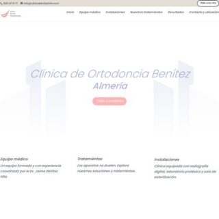CL?NICA DE ORTODONCIA JAIME BEN?TEZ HITA - :clinicabenitezhita.com