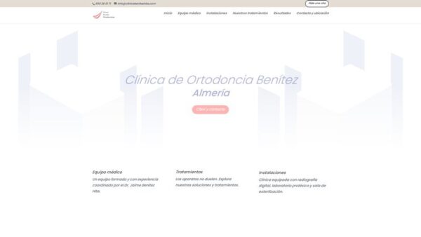 CL?NICA DE ORTODONCIA JAIME BEN?TEZ HITA - :clinicabenitezhita.com