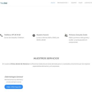 MENORCA DENTAL - :menorcadental.com