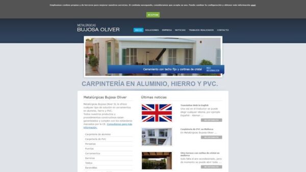 METALÚRGICAS BUJOSA OLIVER - :metalbujosaoliver.com