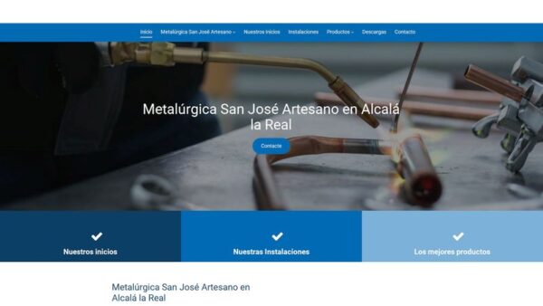 CARPINTERÍ­A DE ALUMINIO JAÉN - METALÚRGICA SAN JOSÉ ARTESANO - :estructuras-metalicas.net