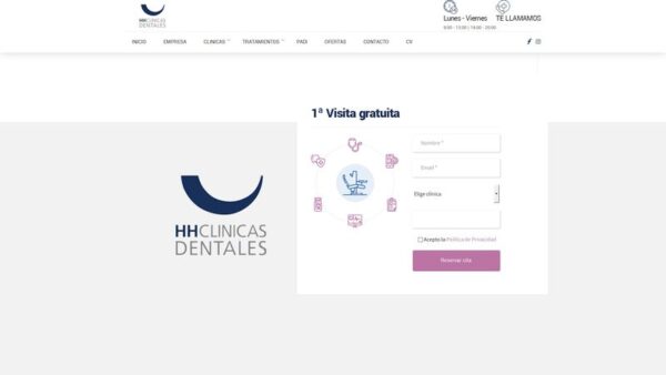 HH CLINICAS DENTALES - :hhclinicas.com