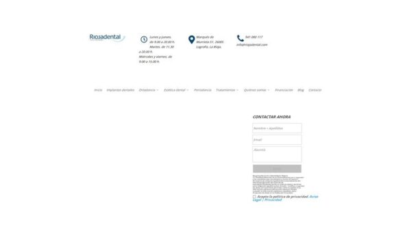 RIOJADENTAL, CLÍ­NICA DENTAL - :riojadental.com