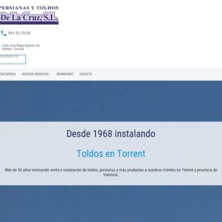 PERSIANAS Y TOLDOS DE LA CRUZ - :toldosdelacruz.com