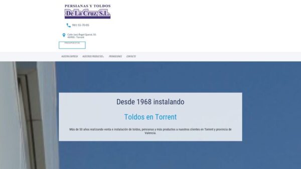 PERSIANAS Y TOLDOS DE LA CRUZ - :toldosdelacruz.com