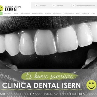 CLINICA DENTAL ISERN A FIGUERES - :clinicadentalisern.com