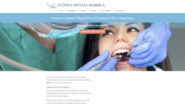 CLINICA DENTAL RAMBLA - :clinicadentalrambla.com