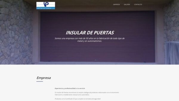 INSULAR DE PUERTAS - :insulardepuertas.com