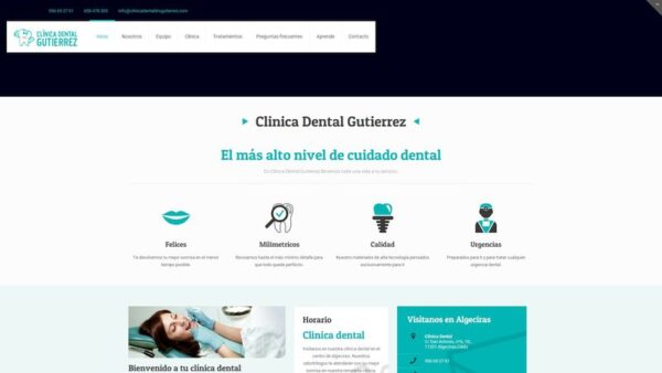 CLINICA DENTAL - DRES. GUTIERREZ - :clinicadentaldrsgutierrez.com