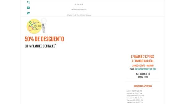 CENTRO DE SALUD MEDICO DENTAL - :dentistagetafe.com