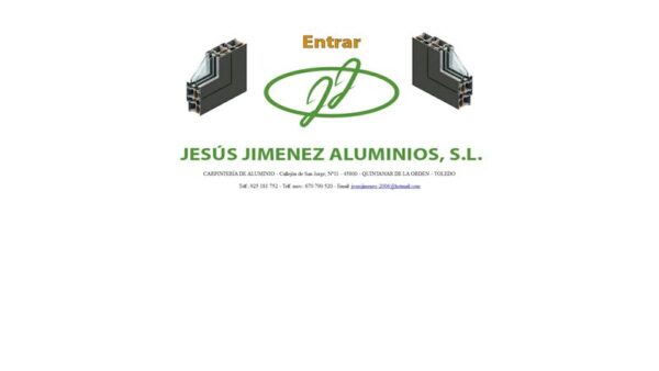 JESÚS JIMENEZ ALUMINIOS - :jesusjimenezaluminios.es