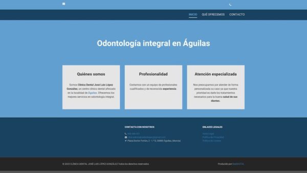 CLÍNICA DENTAL JOSÉ LUIS LÓPEZ GONZÁLEZ - :joseluislopezgonzalez.es