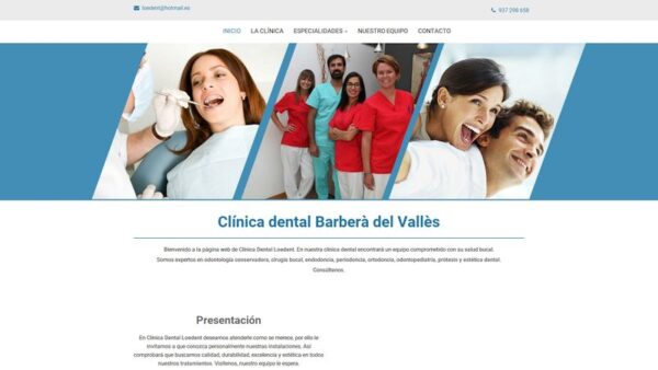 CLÍNICA DENTAL LOEDENT - :clinicaloedent.es
