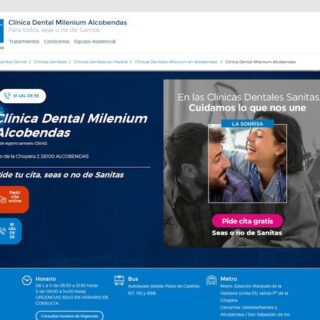 MILENIUM DENTAL ALCOBENDAS - :clinicadental-alcobendas.sanitas.es