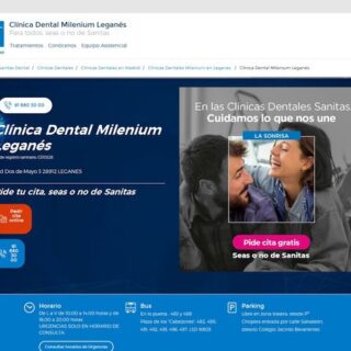 MILENIUM DENTAL CENTRO LEGAN?S - :clinicadental-leganes.sanitas.es