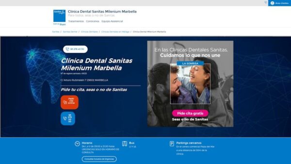 CENTRO DENTAL - MILENIUM DENTAL CENTRO MARBELLA MÁLAGA - :clinicadental-marbella.sanitas.es