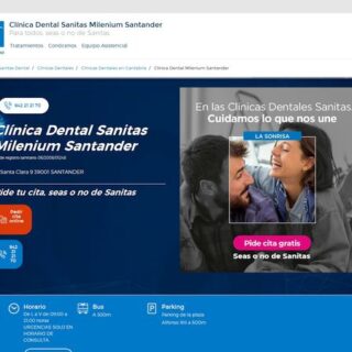 CLÍ­NICA DENTAL - MILENIUM DENTAL CENTRO SANTA CLARA SANTANDER CANTABRIA - :clinicadental-santander.sanitas.es