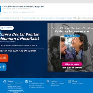 MILENIUM DENTAL CENTRE SANTA EULALIA - :clinicadental-hospitalet.sanitas.es