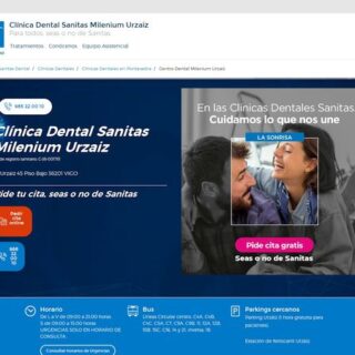 CENTRO DENTAL - MILENIUM DENTAL CENTRO URDAIZ EN VIGO - PONTEVEDRA - :clinicadental-vigo.sanitas.es