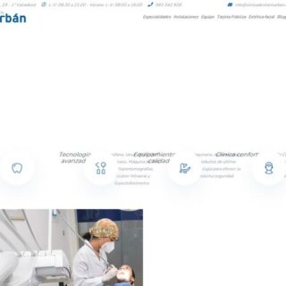 CLÍ­NICA DENTAL MARBÁN. VALLADOLID. TODAS LAS SONRISAS NOS RESPALDAN. - :clinicadentalmarban.com