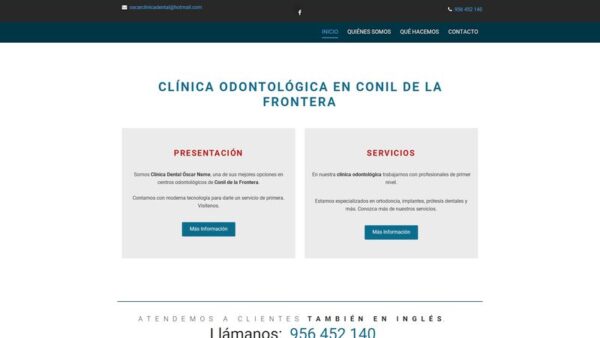 CLÍ­NICA ODONTOLÓGICA CONIL DE LA FRONTERA - CLÍ­NICA DENTAL Í“SCAR NEME - :clinicadentalneme.com