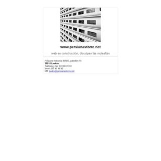 PERSIANAS TORRE - :persianastorre.net