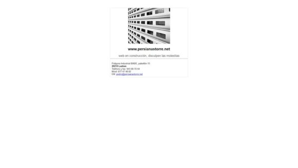 PERSIANAS TORRE - :persianastorre.net
