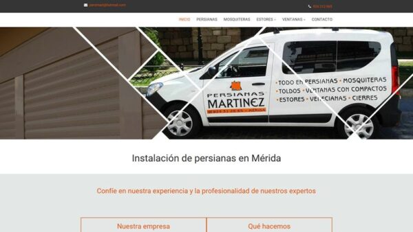 PERSIANAS MARTÍNEZ - :persianasmartinezmerida.com