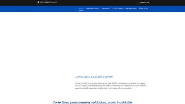 PLANCHISTERÍA INDUSTRIAL JOSMA - :pjosma.es