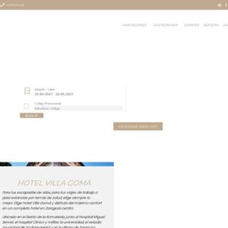 HOTEL VILLA GOMA: HOTELES EN ZARAGOZA. HOTELES ROMAREDA ZARAGOZA - :hotelvillagoma.es