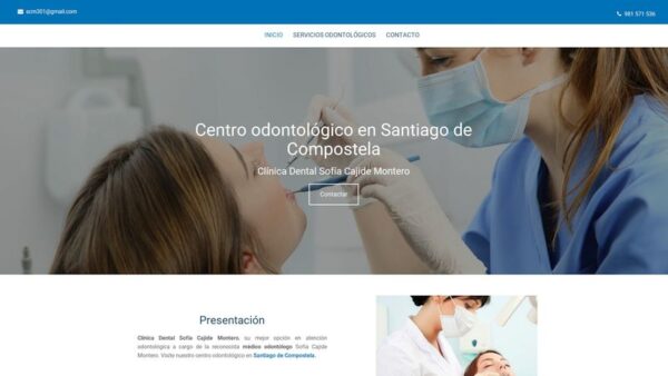 CLINICA DENTAL SOFIA CAJIDE MONTERO - :sofiacajide.com