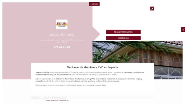 SEGOAL - :segoalaluminio.com