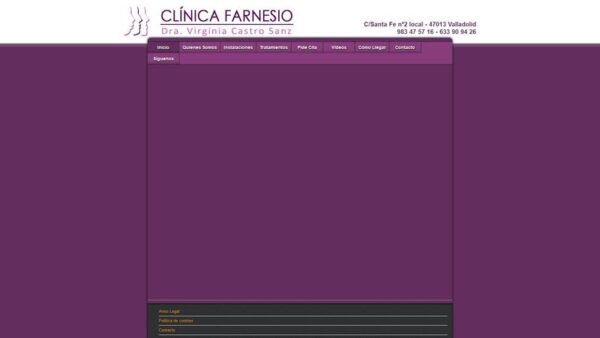 CLINICA FARNESIO - :clinicafarnesio.com