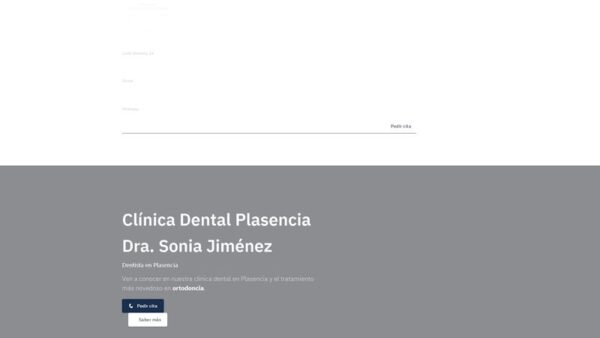 ODONTÓLOGOS PLASENCIA. CLÍ­NICA DENTAL SONIA JIMÉNEZ MORENO - :clinicadentalsoniajimenez.es