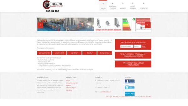 CADEAL ALUMINIO Y PVC S.L. - :cadeal.es